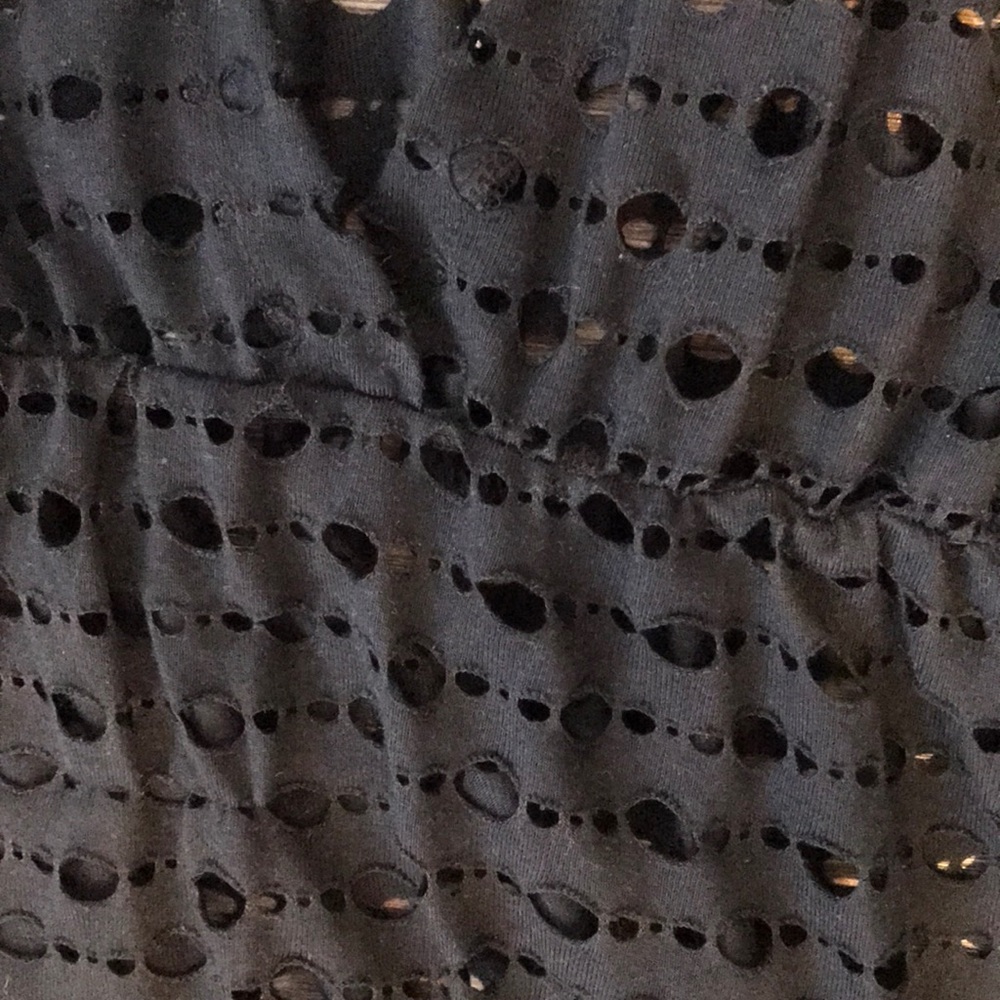 Black bathing suit cover up NWOT - Picture 5 of 6